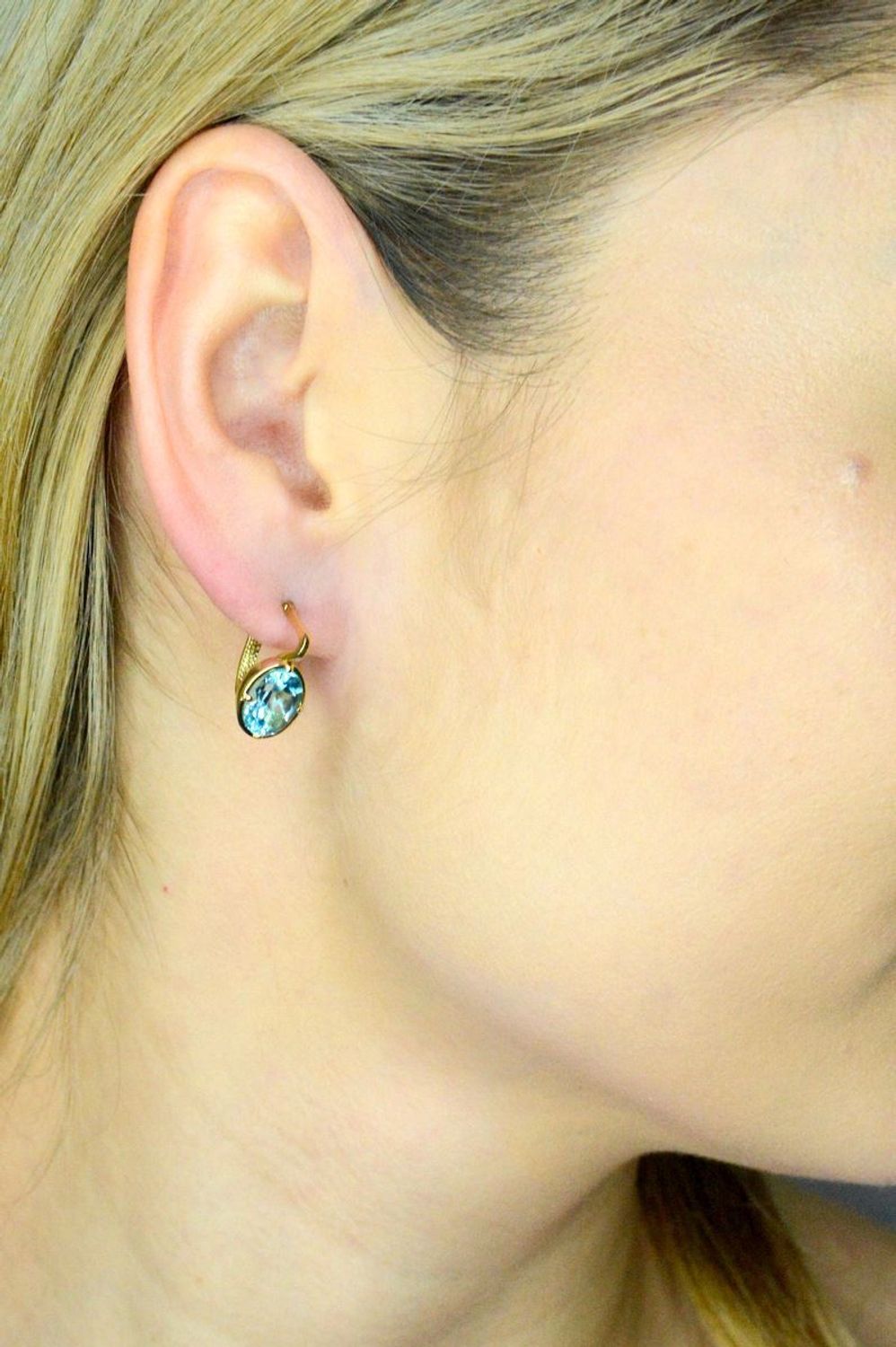 Kolczyki złote topaz próba 585, DIA-KLC-12072-585 złoto.jpg