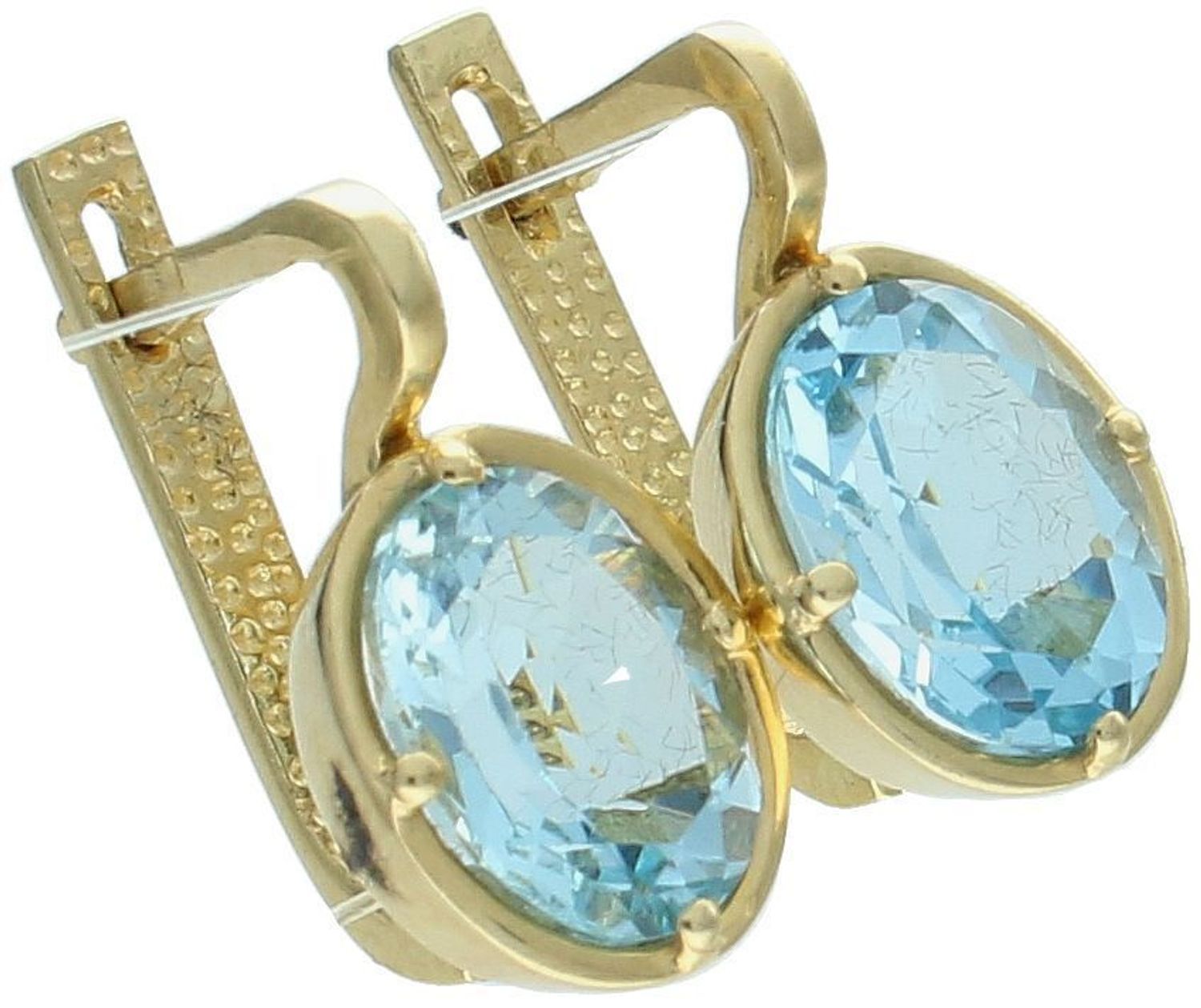 Kolczyki złote topaz próba 585, DIA-KLC-12072-585 złoto.jpg