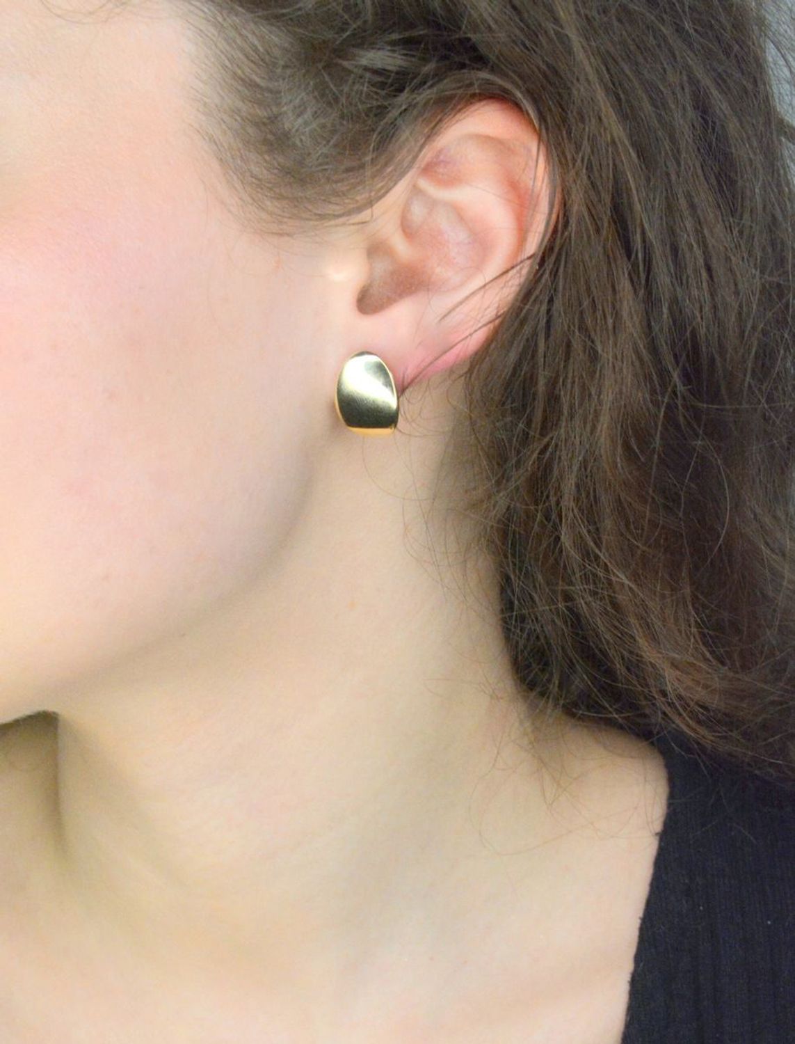 Kolczyki złote blaszki owalne próba 585, DIA-KLC-12073-585.jpg