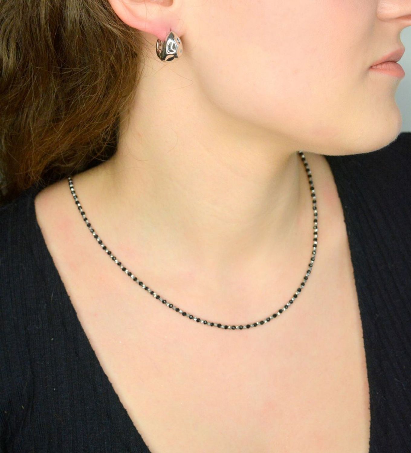 Srebrne kolczyki damskie 925 klasyczne na zatrzask DIA-KLC-12194-925. Srebrne kolczyki damskie. Klasyczne srebrne kolczyki. Kolczyki srebrne klasyczne. Kolczyki damskie na prezent.2.jpg