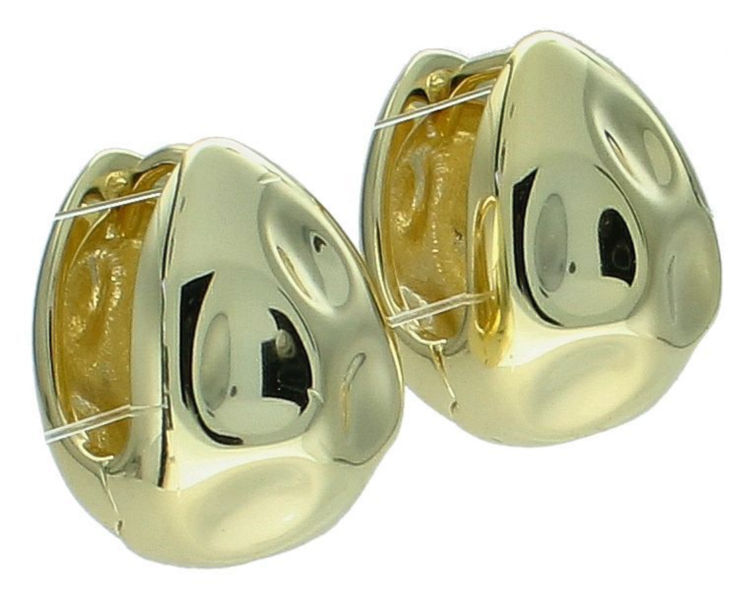 Srebrne kolczyki damskie 925 klasyczne pozłacane na zatrzask DIA-KLC-12194Z-925. Srebrne kolczyki damskie. Klasyczne srebrne kolczyki. Kolczyki srebrne pokryte złotem. Kolczyki damskie na prezent.2.jpg