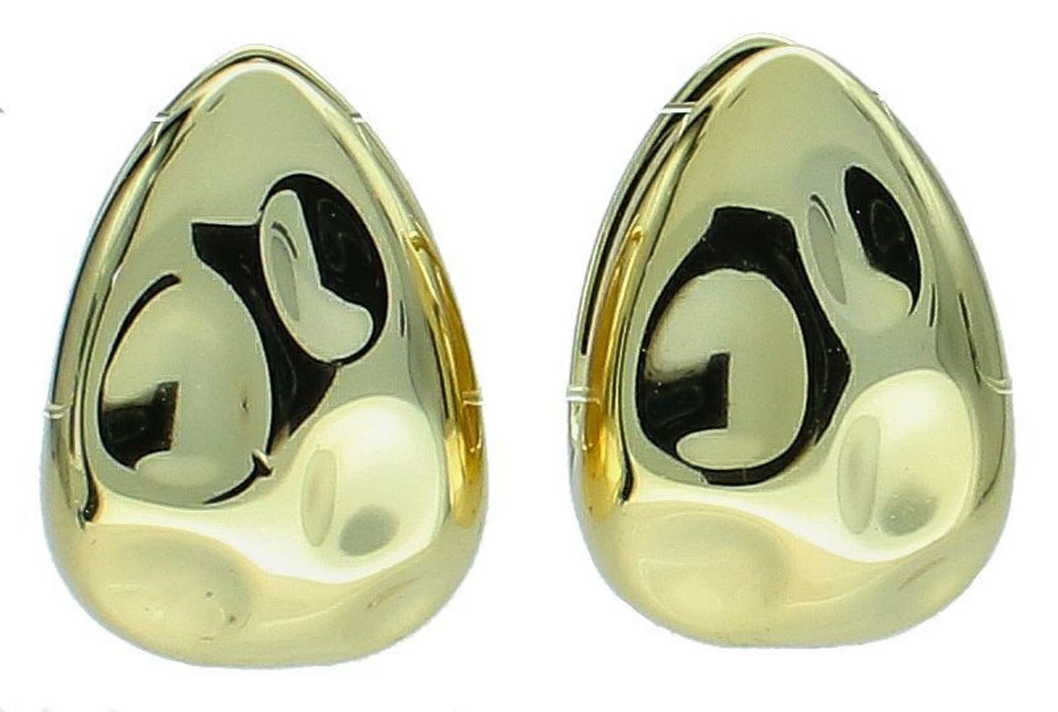 Srebrne kolczyki damskie 925 klasyczne pozłacane na zatrzask DIA-KLC-12194Z-925. Srebrne kolczyki damskie. Klasyczne srebrne kolczyki. Kolczyki srebrne pokryte złotem. Kolczyki damskie na prezent.2.jpg