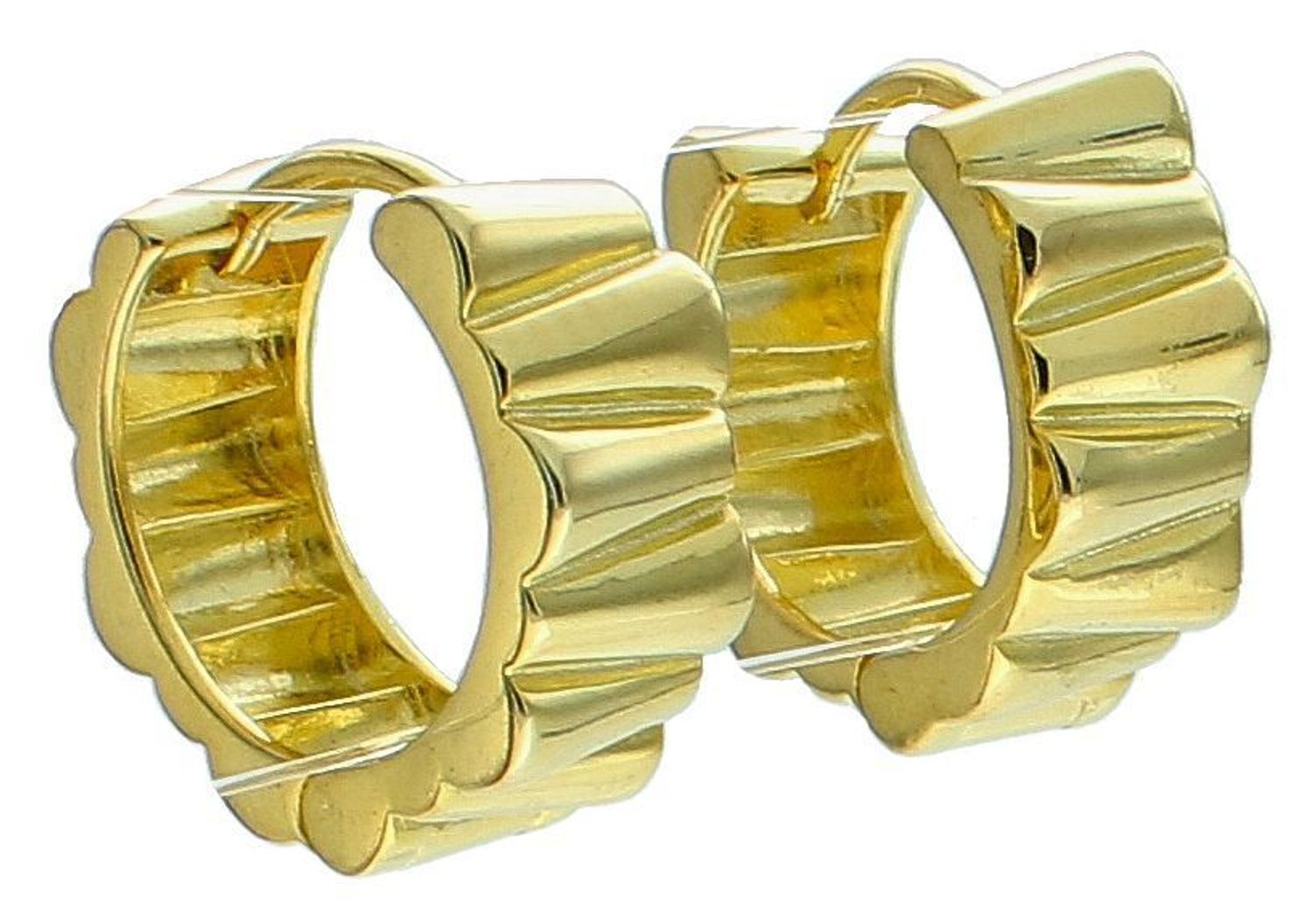 Srebrne kolczyki damskie 925 kółka pozłacane na zatrzask DIA-KLC-12199Z-925. Srebrne kolczyki damskie. Klasyczne srebrne kółka. Kolczyki srebrne pokryte złotem. Kolczyki damskie na prezent.1.jpg