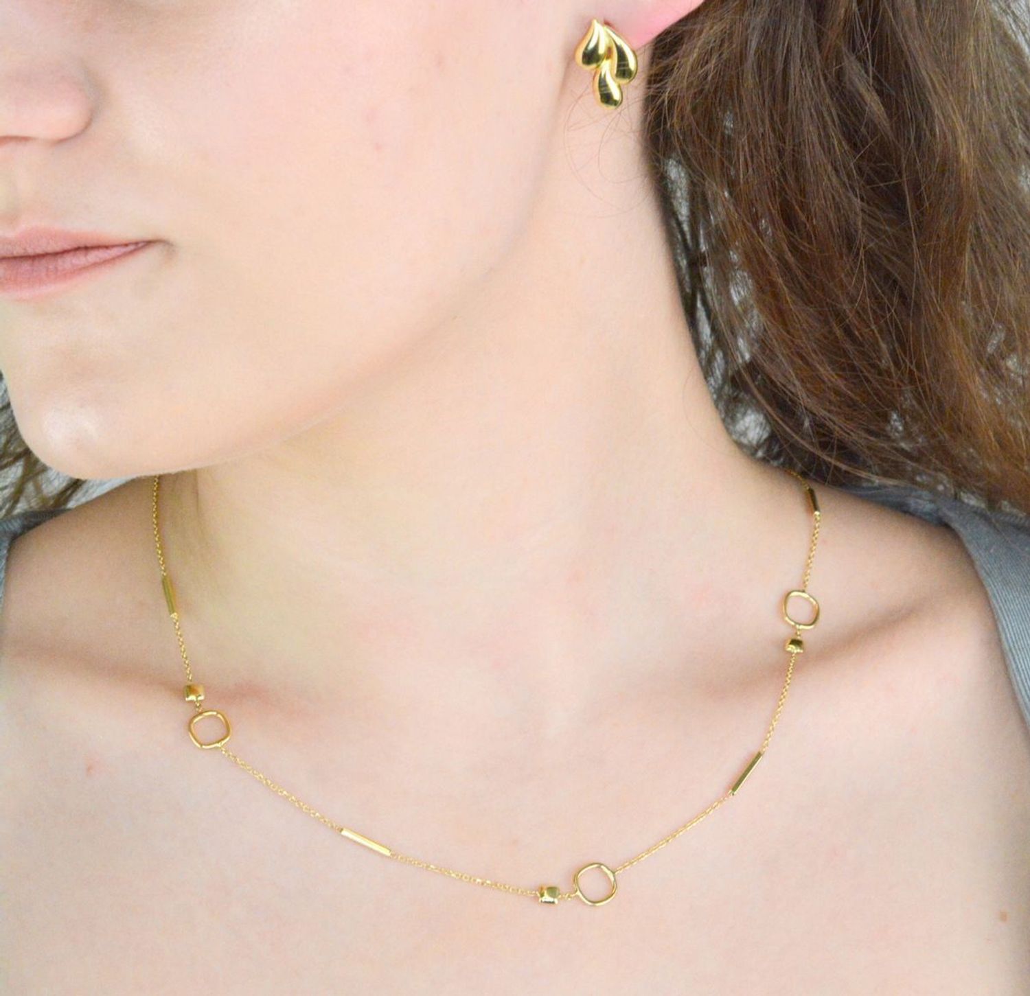 Kolczyki srebrne trzy łezki pr 925, DIA-KLC-12212Z-925  Srebrne kolczyki zostały wykonane z najwyższej jakości srebra próby 925. Idealny prezent dla każdej kobiety.1.jpg