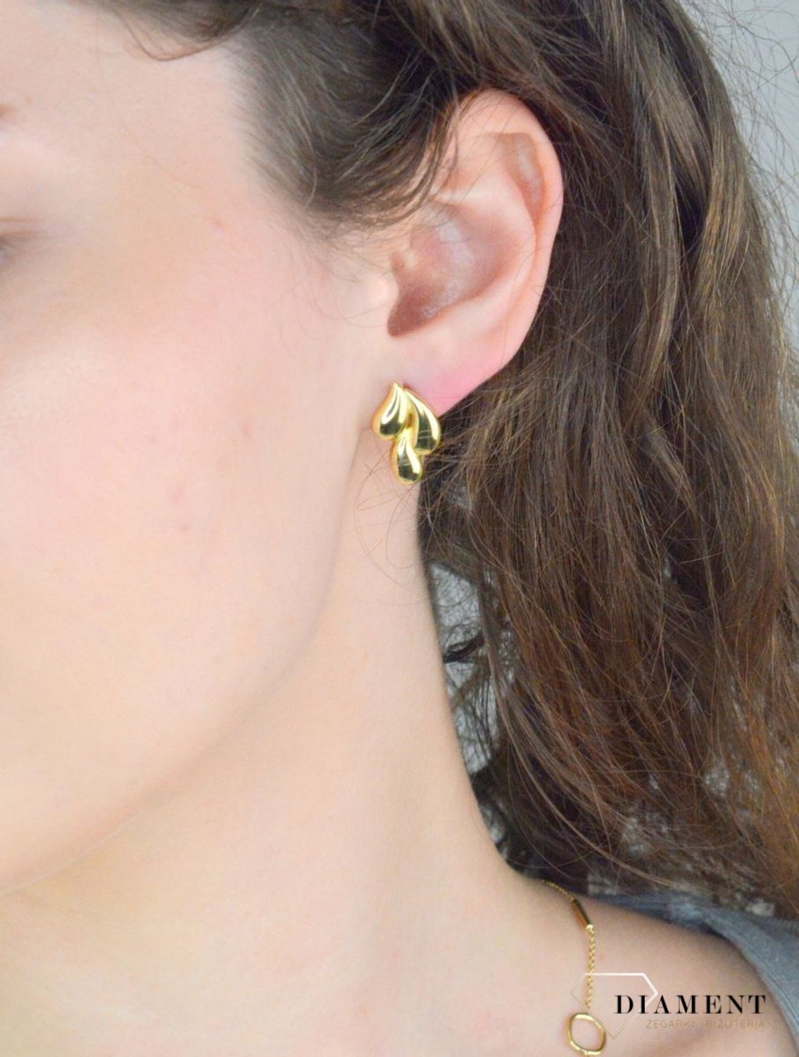 Kolczyki srebrne trzy łezki pr 925, DIA-KLC-12212Z-925  Srebrne kolczyki zostały wykonane z najwyższej jakości srebra próby 925. Idealny prezent dla każdej kobiety.1.jpg