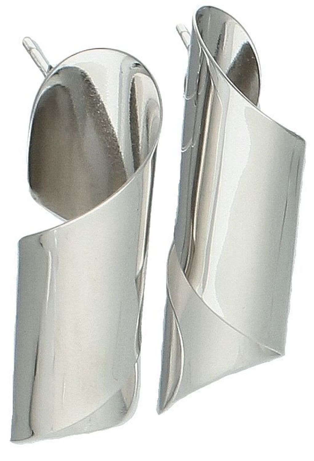 Kolczyki srebrne rurki pr 925, DIA-KLC-12217-925 Srebrne kolczyki rurki zostały wykonane z najwyższej jakości srebra próby 925. Idealny prezent dla każdej kobiety.1.jpg