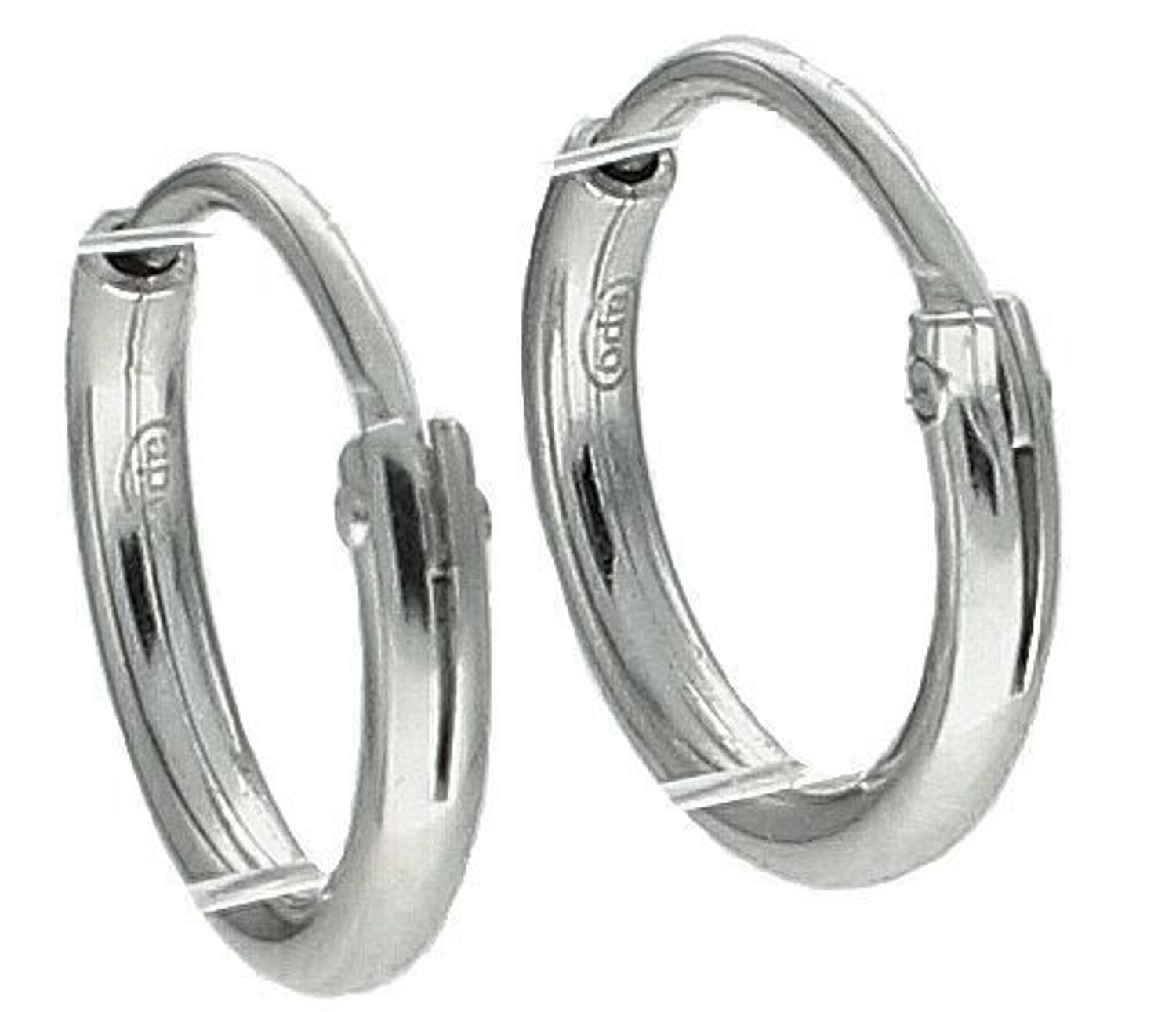 Srebrne kolczyki damskie 925 małe kółeczka 1,1 cm DIA-KLC-12398-925. Srebrne kolczyki damskie. Klasyczne srebrne kolczyki. Kolczyki kółka srebrne. Kolczyki dziecięce na prezent.1.jpg