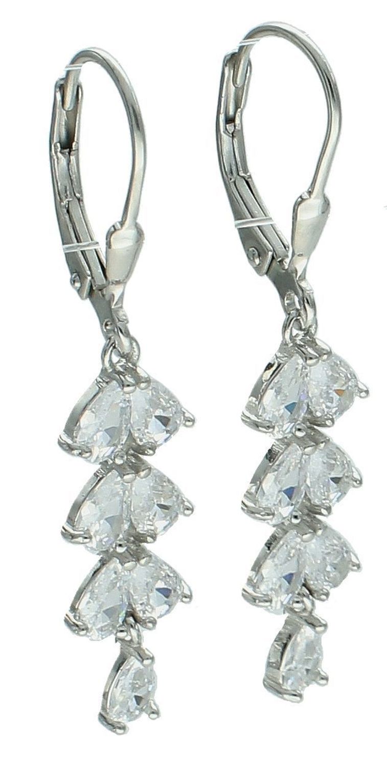 Srebrne kolczyki damskie 925 wiszące z cyrkoniami DIA-KLC-12412-925. Srebrne kolczyki damskie. Kolczyki srebrne angielskie. Kolczyki srebrne na prezent. Kolczyki srebrne damskie z cyrkonią.1.jpg