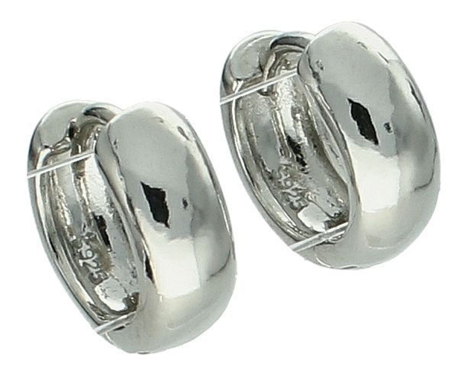 Srebrne kolczyki damskie 925 kółka gładkie na zatrzask DIA-KLC-12418-925. Srebrne kolczyki damskie. Klasyczne srebrne kolczyki. Kolczyki kółka srebrne. Kolczyki dziecięce na prezent.1.jpg