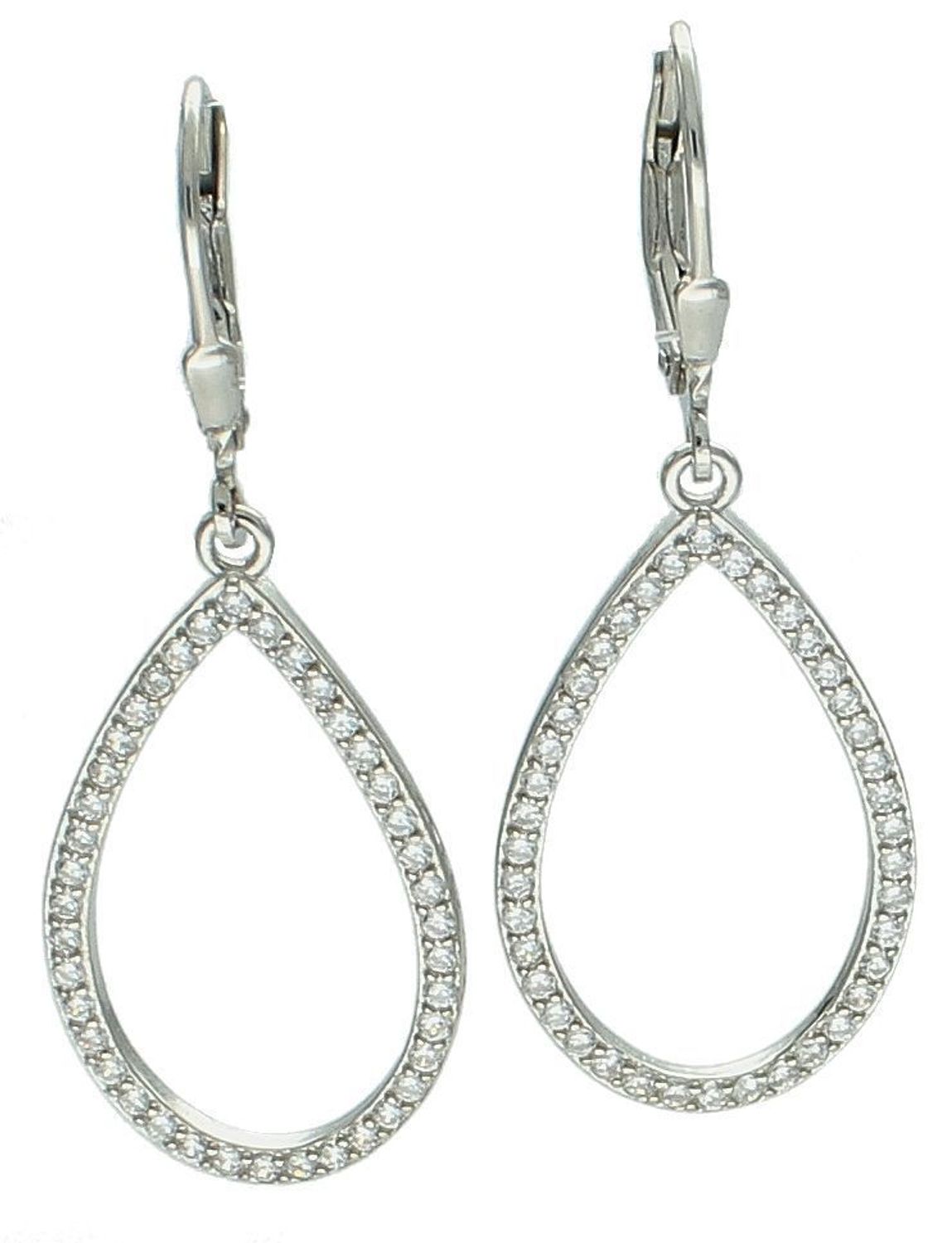 Srebrne kolczyki damskie 925 wiszące łezki z cyrkoniami DIA-KLC-12419-925. Srebrne kolczyki damskie. Kolczyki srebrne angielskie. Kolczyki srebrne na prezent. Kolczyki srebrne damskie z cyrkonią.1.jpg