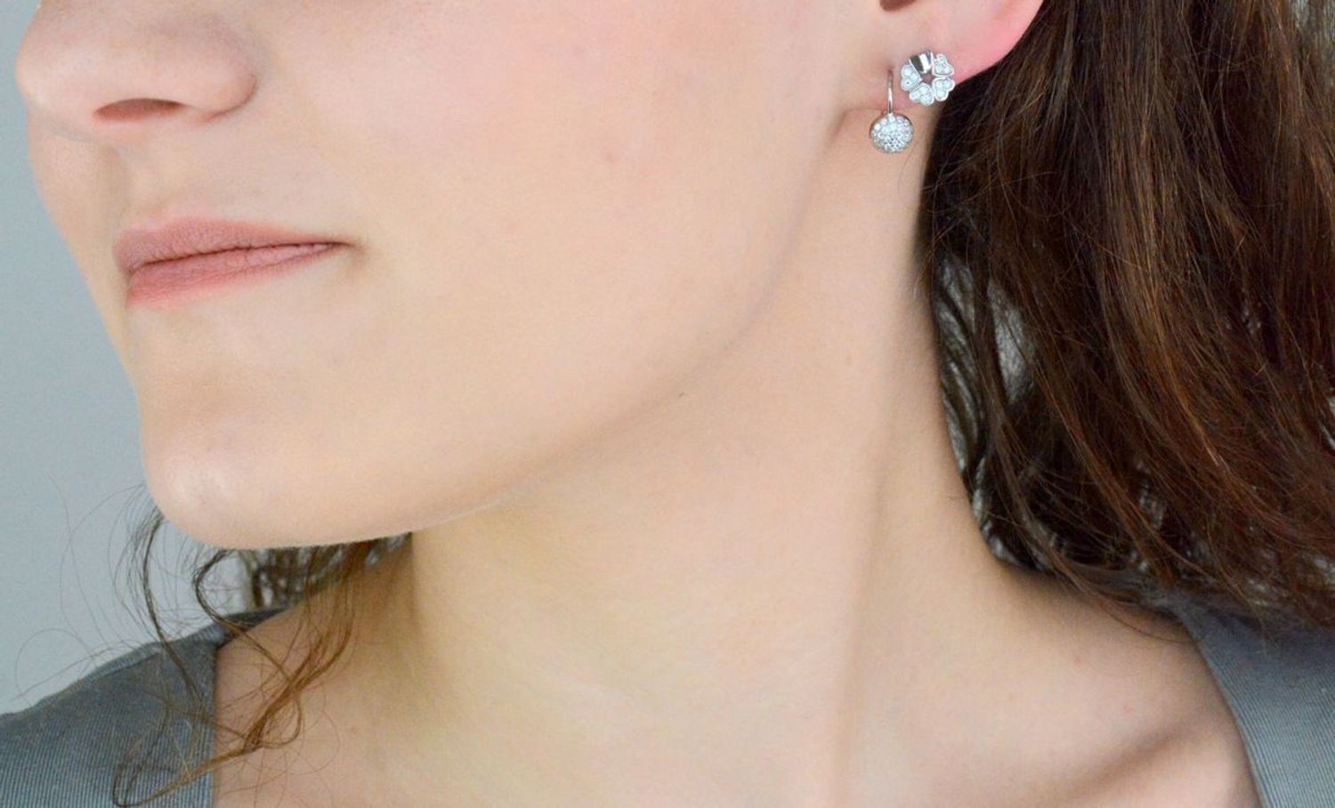 Srebrne kolczyki damskie 925 koniczynki z cyrkoniami na sztyft DIA-KLC-12535-925. Srebrne kolczyki damskie. Srebrne kolczyki na sztyft. Kolczyki srebrne damskie. Kolczyki srebrne na prezent.1.jpg