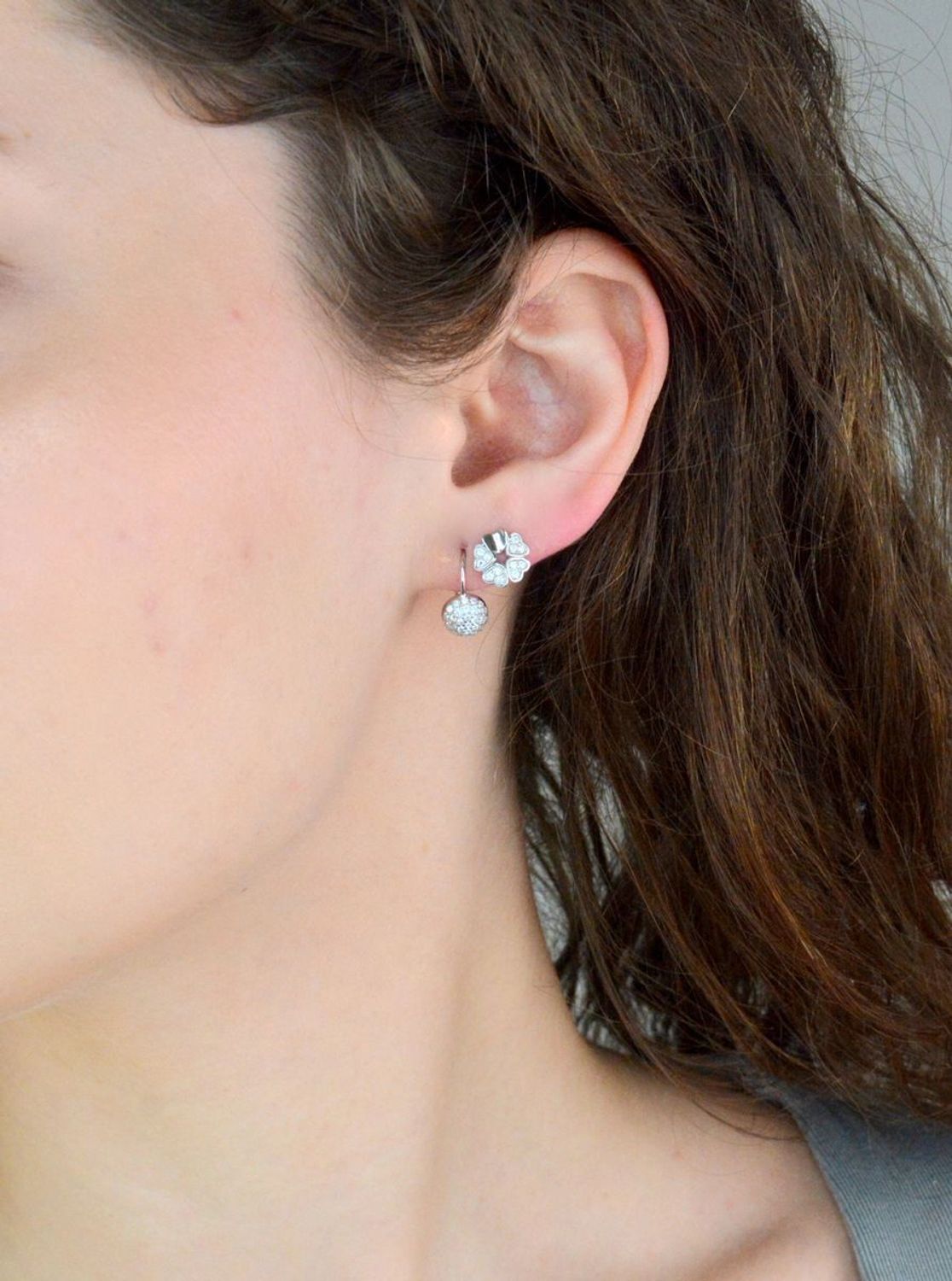 Srebrne kolczyki damskie 925 koniczynki z cyrkoniami na sztyft DIA-KLC-12535-925. Srebrne kolczyki damskie. Srebrne kolczyki na sztyft. Kolczyki srebrne damskie. Kolczyki srebrne na prezent.1.jpg