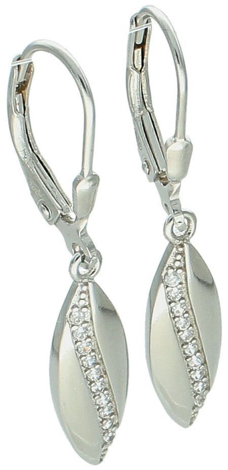 Kolczyki srebrne wiszące z cyrkoniami próba 925, DIA-KLC-12543-925 Te wiszące kolczyki srebrne z cyrkoniami to idealna propozycja dla kobiet, które kochają połączenie klasyki z wyrafinowanym bły.jpg