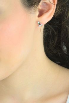 Kolczyki srebrne choinki z emalią 925  DIA-KLC-12609-925 (1).jpg