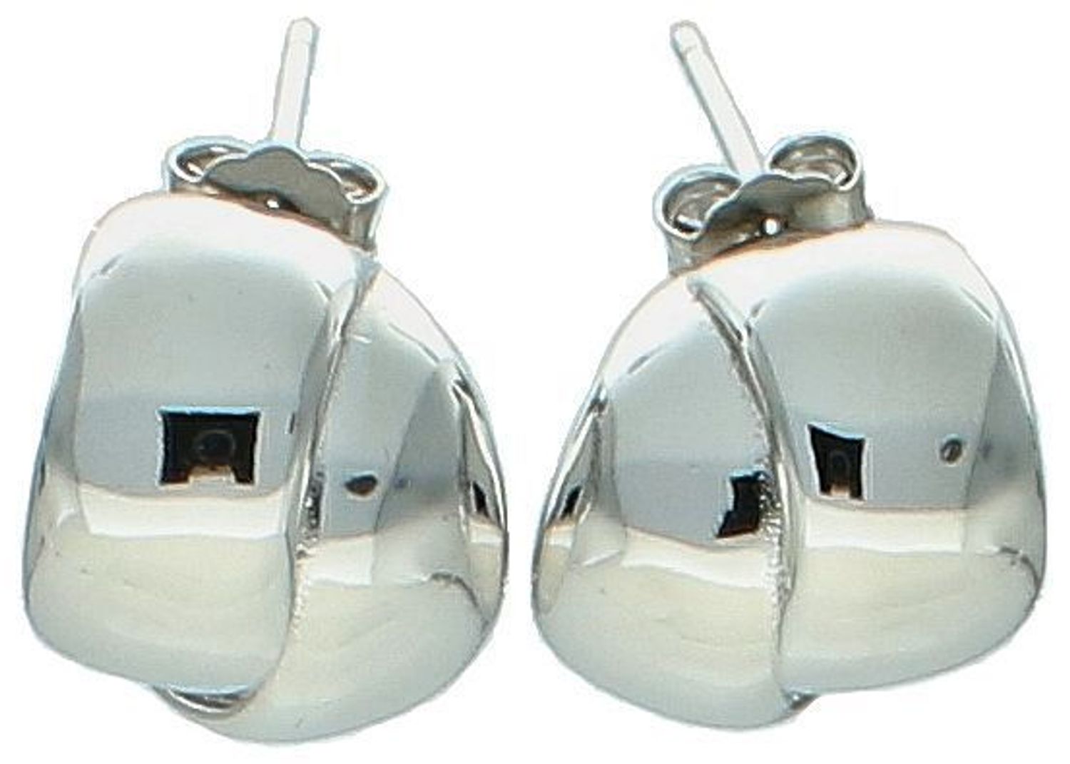 Kolczyki srebrne kółka małe pr 925, DIA-KLC-12803-925 Srebrne kolczyki kółka gładkie zostały wykonane z najwyższej jakości srebra próby 925. 2.jpg