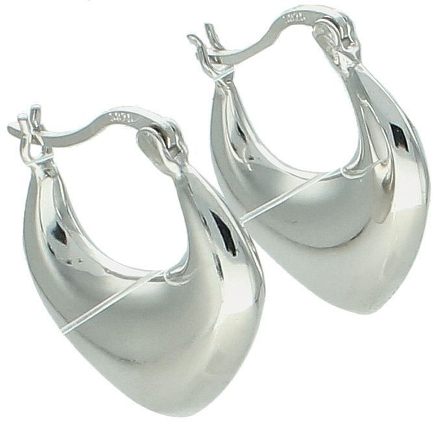 Kolczyki srebrne geometryczne próba 925, DIA-KLC-12817-925 Nowoczesne kolczyki o geometrycznej formie wykonane ze srebra próby 925 to propozycja dla kobiet1.jpg