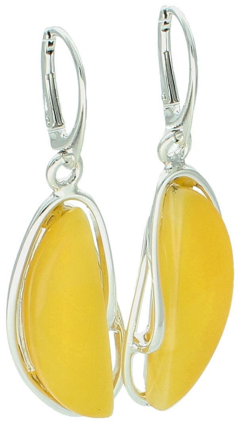 Kolczyki srebrne wiszące bursztyn bałtycki pr 925, DIA-KLC-12866-925 srebrne kolczyki zostały wykonane z najwyższej jakości srebra próby 925. Kolczyki zostały starannie ozdobione bursztynem bałtyckim1.jpg