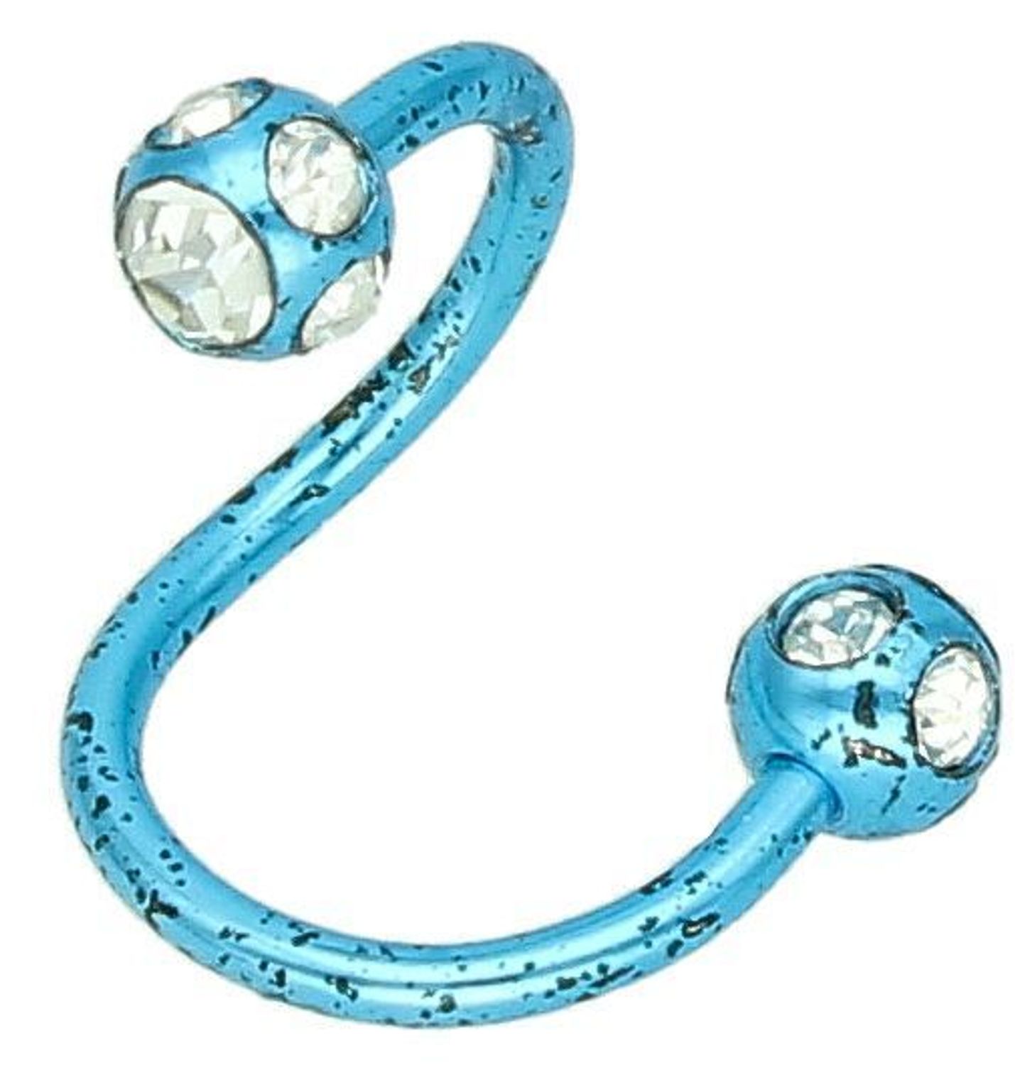 Kolczyk spirala brwi, język DIA-KLC-12874-STAL Kolczyk w kształcie spirali, wykonany z wysokiej jakości stali nierdzewnej w intensywnym niebieskim kolorze1.jpg