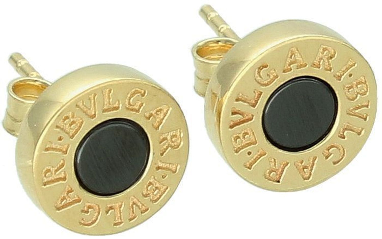 Kolczyki złote próby 585 okrągłe z napisem BULGARI DIA-KLC-12926-585 Eleganckie kolczyki złote próby 585 to idealny wybór dla osób szukających wyjątkowej biżuterii, która podkreśli ich styl i os.jpg