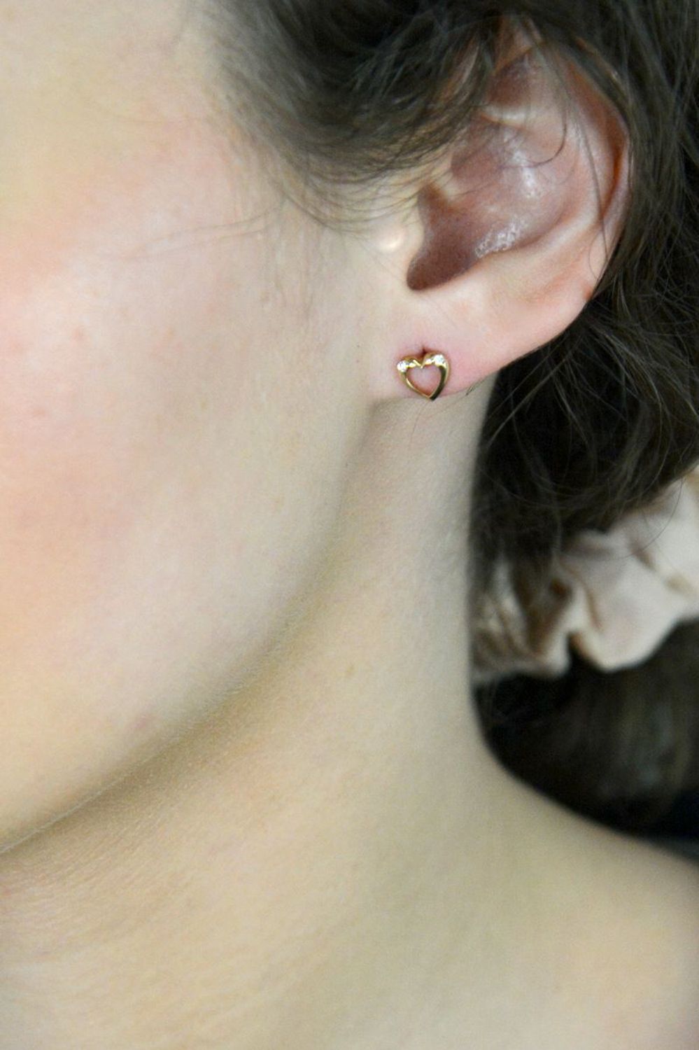 Kolczyki złote serca z cyrkonią pr 333, DIA-KLC-12955-333.jpg