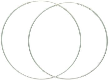 Efektowne srebrne kolczyki koła o obwodzie 20 cm. Próba 925, zapięcie szarnir, lekka i stylowa biżuteria idealna na każdą okazję.1.jpg