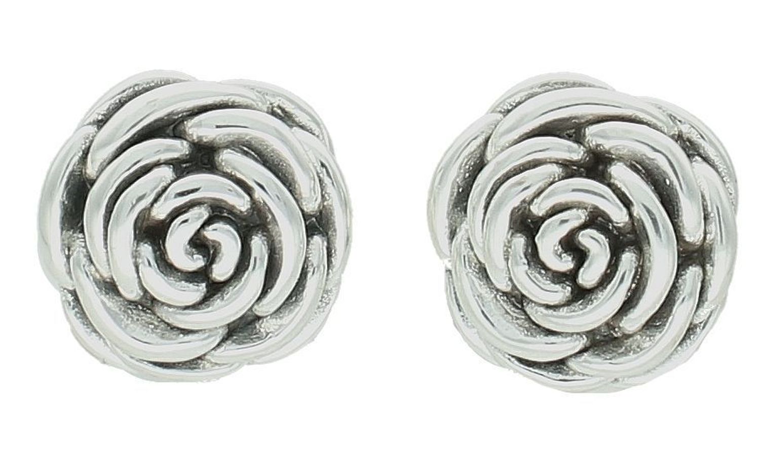 Srebrne kolczyki damskie 925 klasyczne róże na sztyft DIA-KLC-13504E-925 (2).jpg