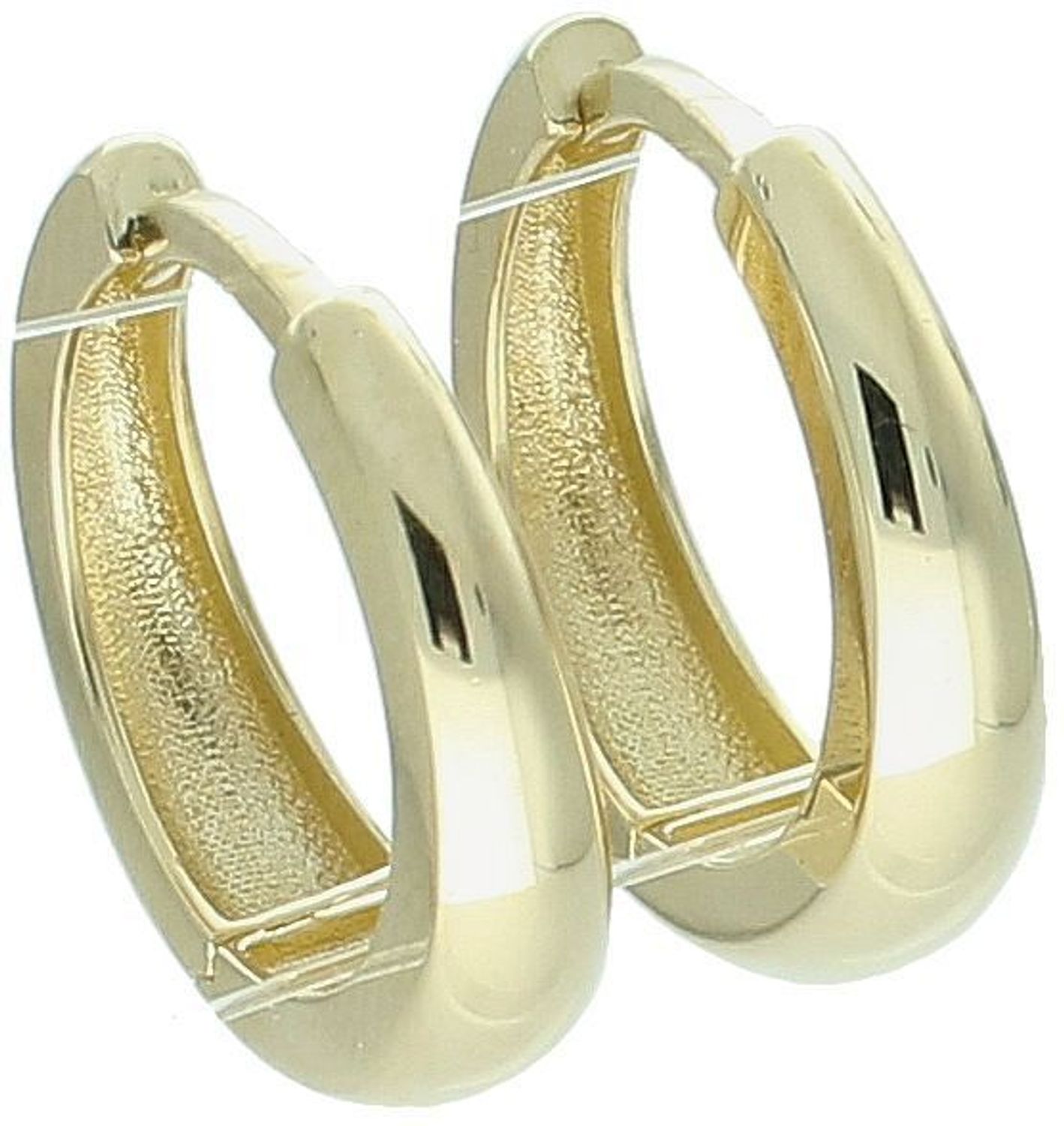 Eleganckie złote kolczyki damskie próby 585 o wadze 2,66g. Klasyczne kółeczka z wygodnym zapięciem na zatrzask – model DIA-KLC-13653-585. Idealne na co dzień i wyjątkowe okazje.1.jpg