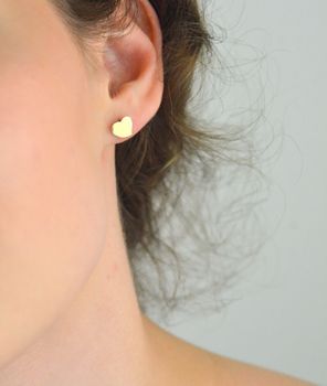 Kolczyki damskie złote DIA-KLC-13732-585 – serduszka gładkie 8 mm. Waga 0,89 g, zapięcie na sztyft. Delikatna i elegancka biżuteria, idealna na prezent (1).JPG