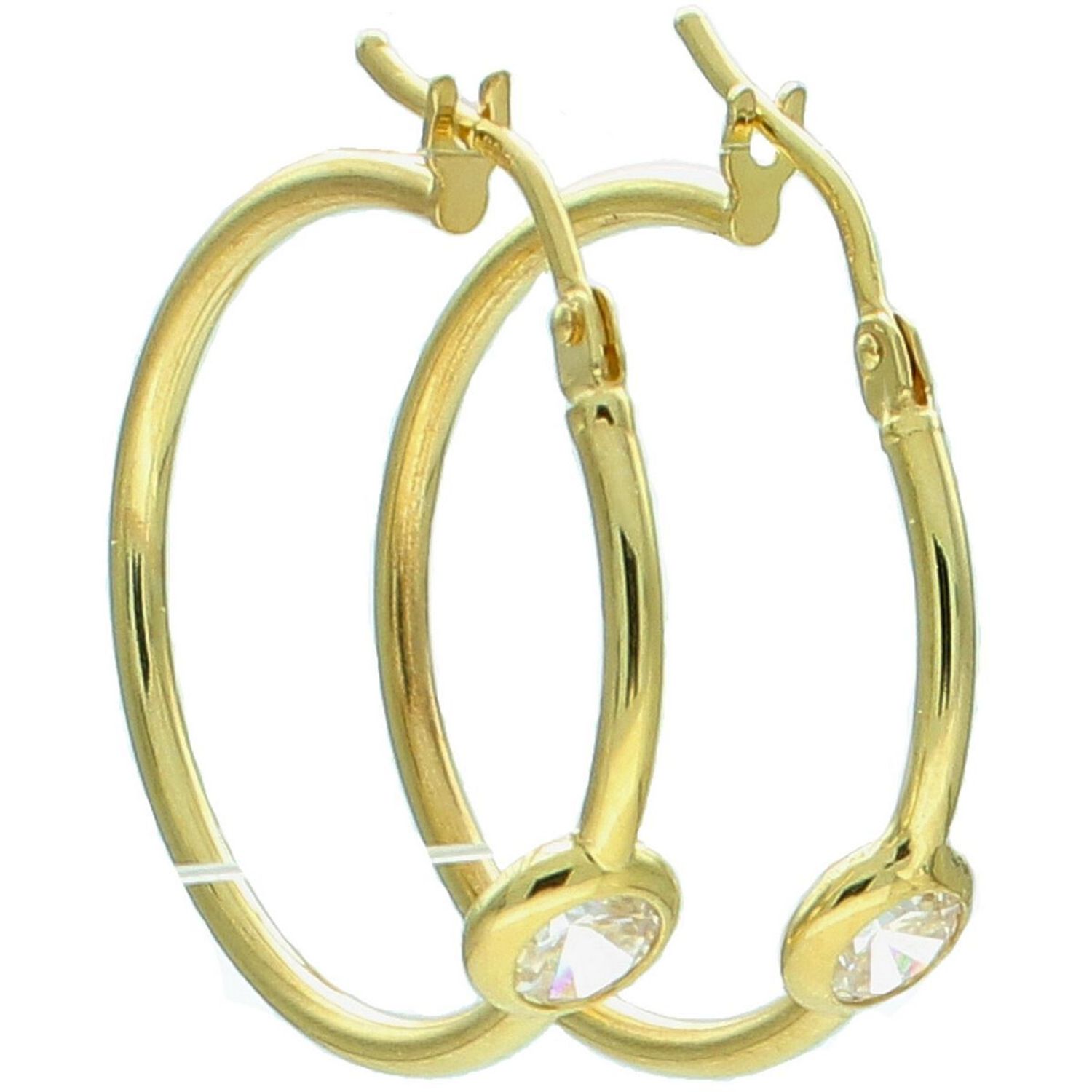 Kolczyki złote DIA-KLC-13737-585 – koła z cyrkonią Au koła.jpg