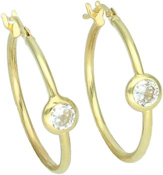 Kolczyki złote DIA-KLC-13737-585 – koła z cyrkonią Au koła.jpg