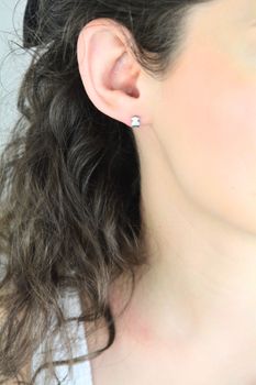 Kolczyki stalowe misie 5 mm – delikatne kolczyki na sztyft ze stali szlachetnej (2).jpg