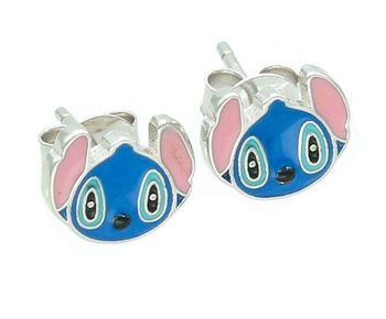 Srebrne kolczyki dziecięce 925 Lilo i Stitch – kolorowa emaliadfdf.jpg