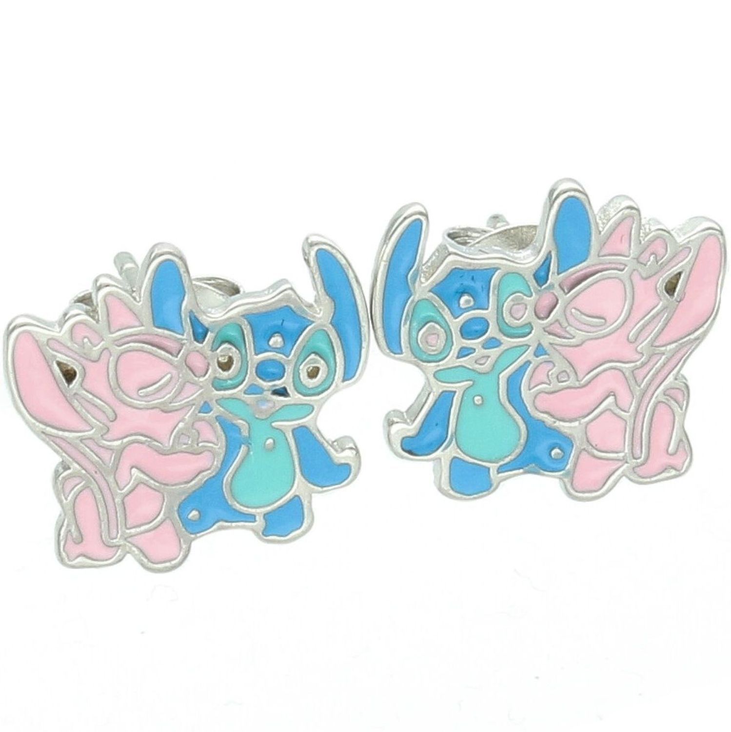 Kolczyki dziecięce srebrne Lilo & Stich DIA-KLC-13871-925 – emaliowane, na sztyfcie STICH.jpg