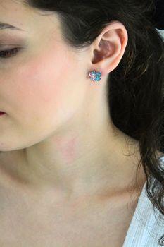 Kolczyki dziecięce Lilo & Stich 925 – srebro emaliowane, na sztyfcie  Biżuteria dziecięca (5).jpg