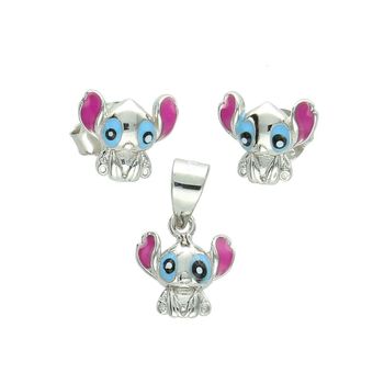 kolczyki dziecięce srebrne, kolczyki 925 dla dzieci, kolczyki na sztyft, kolczyki z emalią, kolczyki dla dziewczynki, prezent dla dziecka, biżuteria dziecięca.jpg