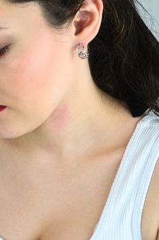 srebrne kolczyki, kolczyki 925, kolczyki półkola, kolczyki srebrne zdobione, kolczyki na sztyft, (1).jpg