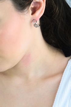 srebrne kolczyki, kolczyki 925, kolczyki półkola, kolczyki srebrne zdobione, kolczyki na sztyft, (4).jpg