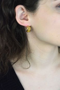 srebrne kolczyki, kolczyki pozłacane, kolczyki 925, złocone kolczyki, kolczyki półkola, kolczyki (5).jpg