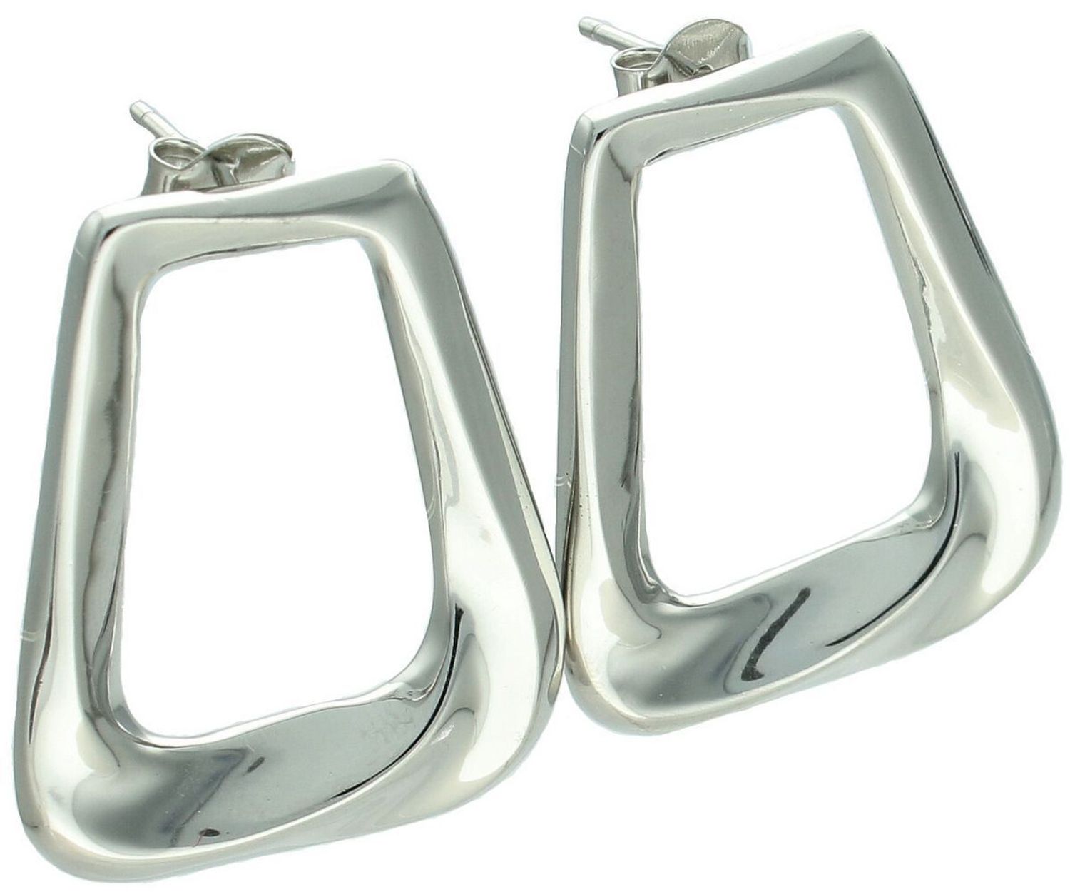 Srebrne kolczyki damskie 925 geometryczne DIA-KLC-13944-925.jpg