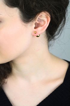 srebrne kolczyki, kolczyki pozłacane, kolczyki 925, złocone kolczyki, kolczyki dwie kulki, minimalis (1).jpg