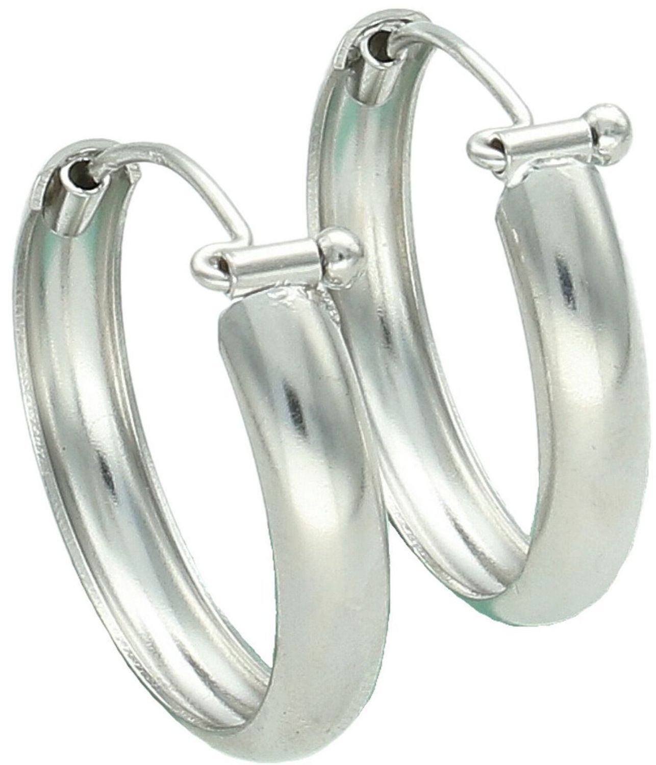 Srebrne kolczyki damskie 925 koła z zapięciem szarnir DIA-KLC-13956-925.jpg