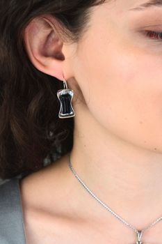 Kolczyki srebrne 925 z onyksami – prostokąt  DIA-KLC-13997-925  Elegancka biżuteria damska (1).jpg