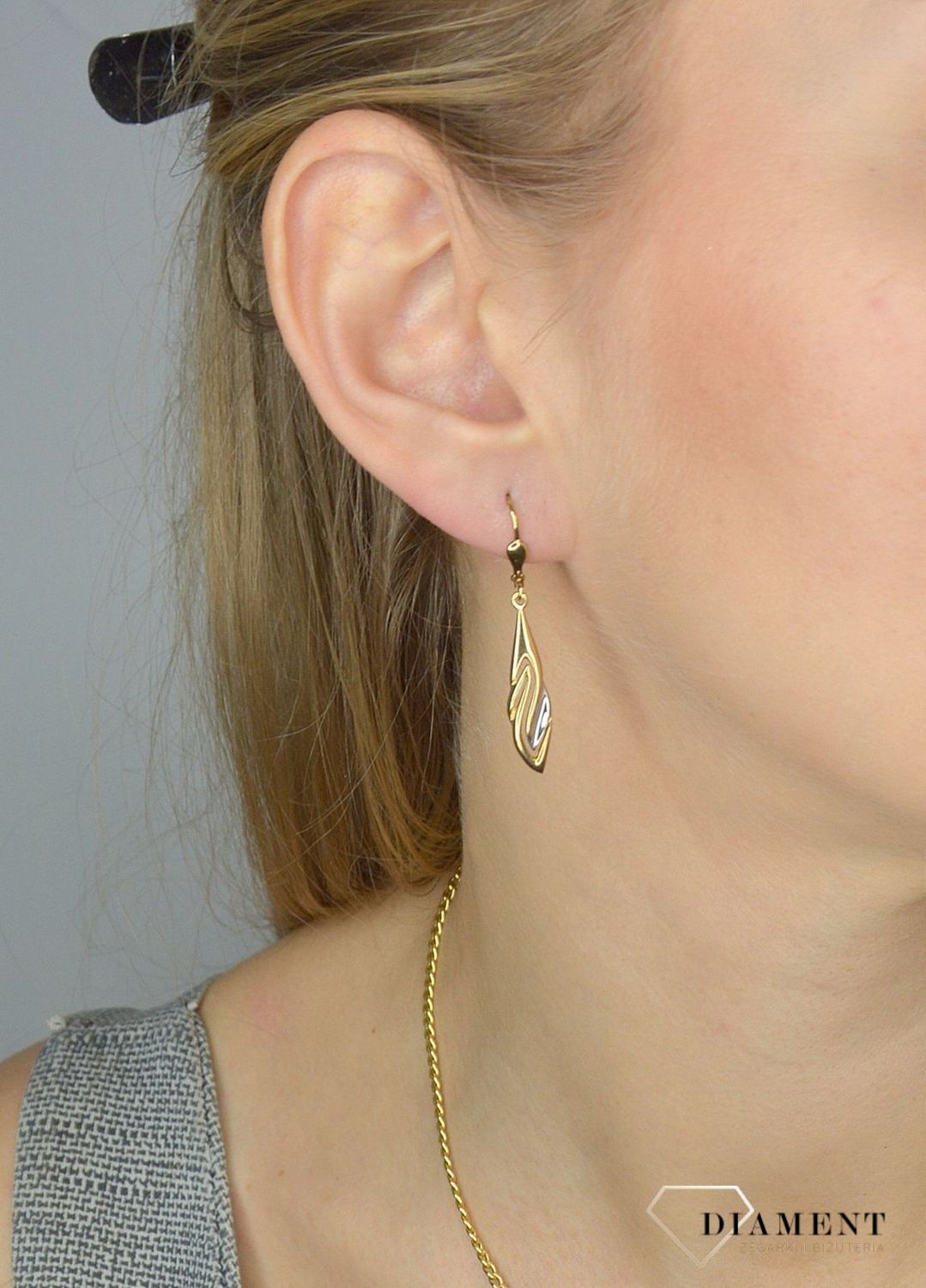 Złote kolczyki 333 wiszące DIA-KLC-1401-333.jpg