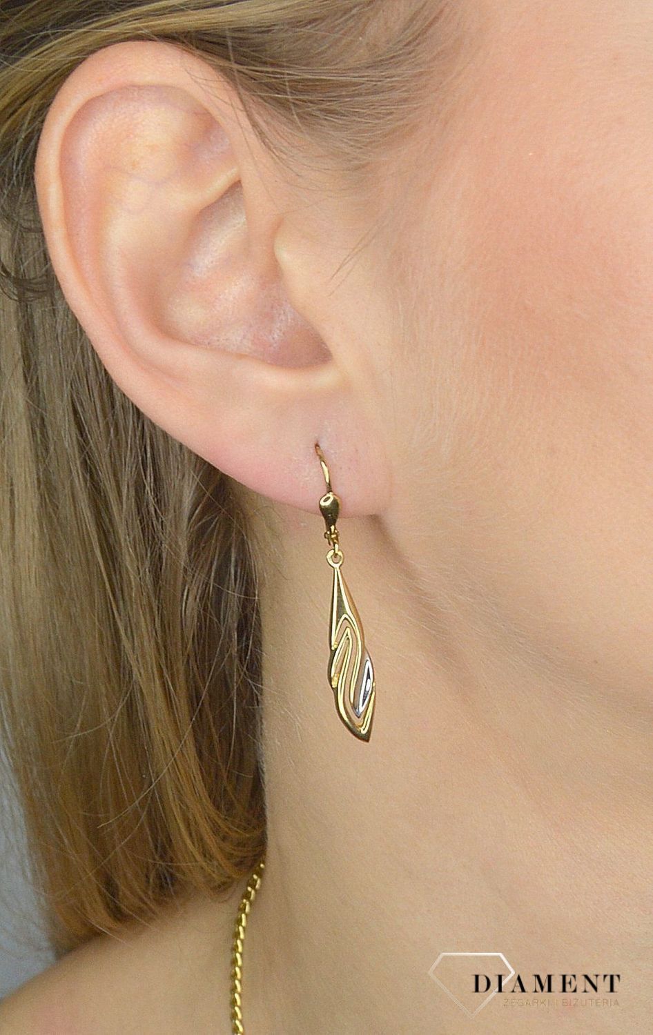 Złote kolczyki 333 wiszące DIA-KLC-1401-333.jpg