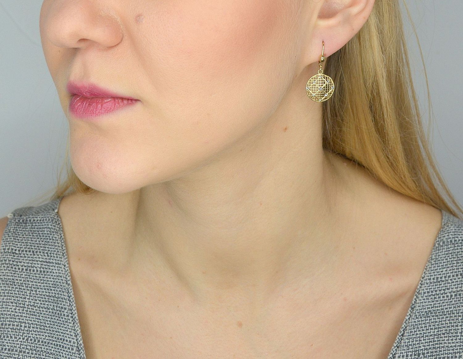 Złote kolczyki 333 ażurowe kółko DIA-KLC-1403-333.jpg