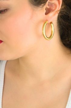 Kolczyki koła srebrne 925 pozłacane matowe 6 mm  DIA-KLC-14051-925 (2).jpg