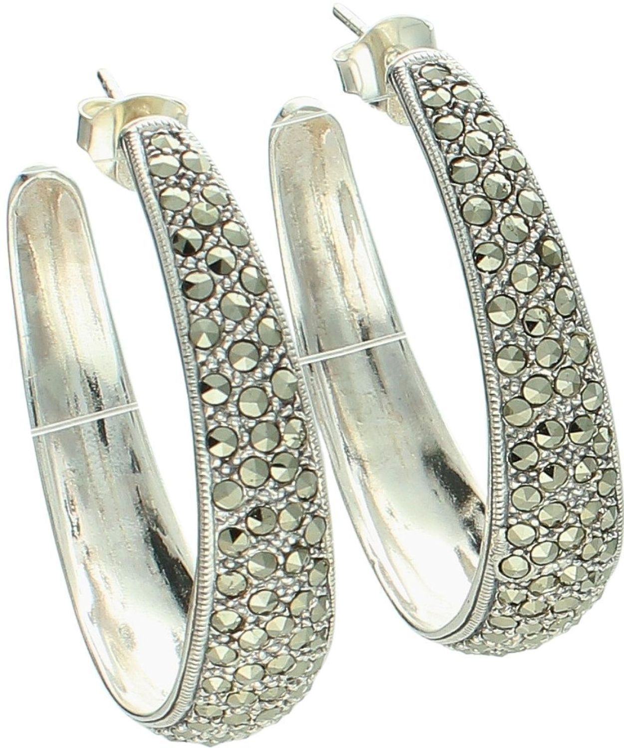 Srebrne kolczyki koła 925 z markazytami – eleganckie kolczyki damskie (2).jpg