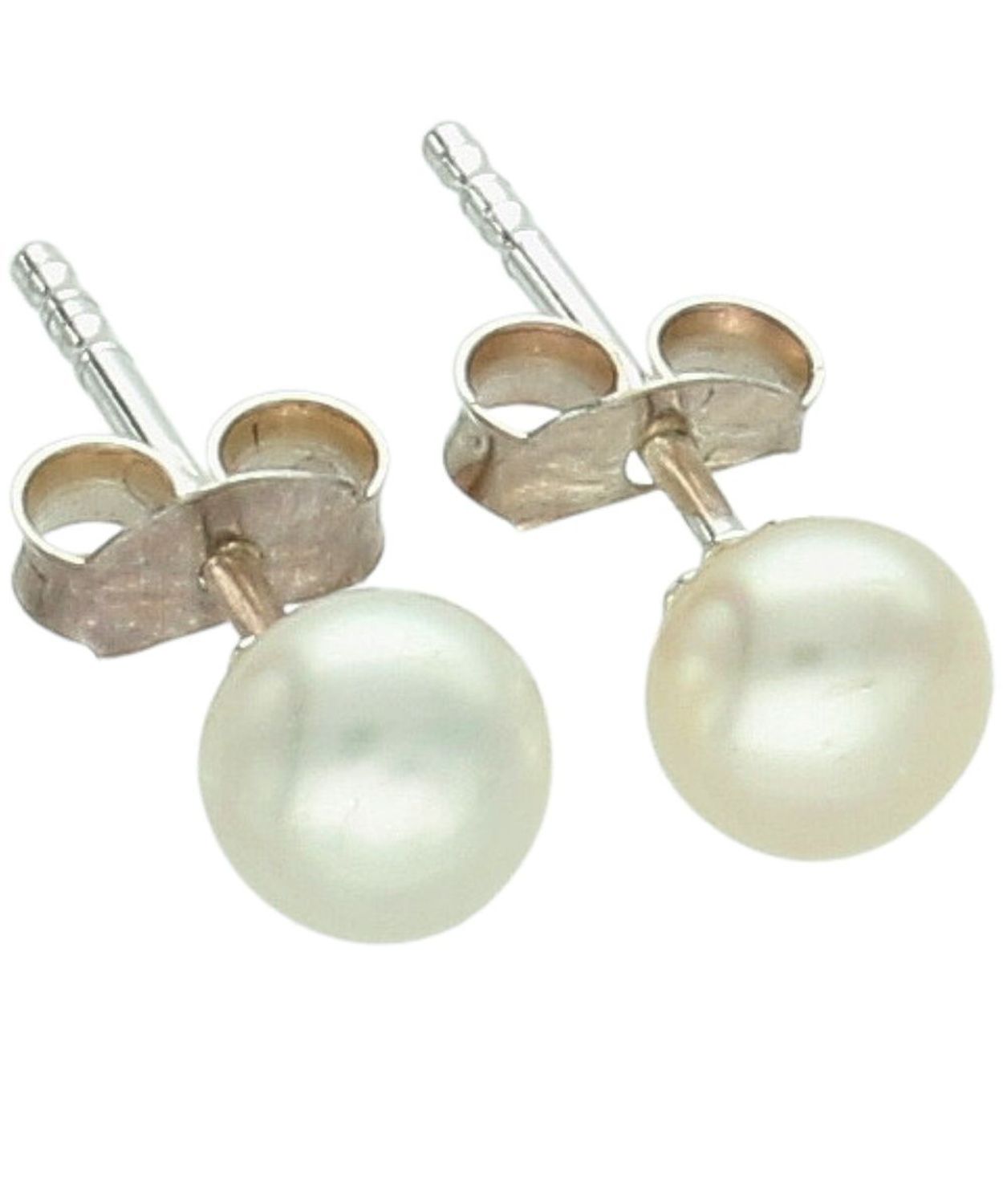 Srebrne kolczyki damskie 925 z perłą hodowlaną 5 mm – klasyczne kolczyki na sztyft.jpg