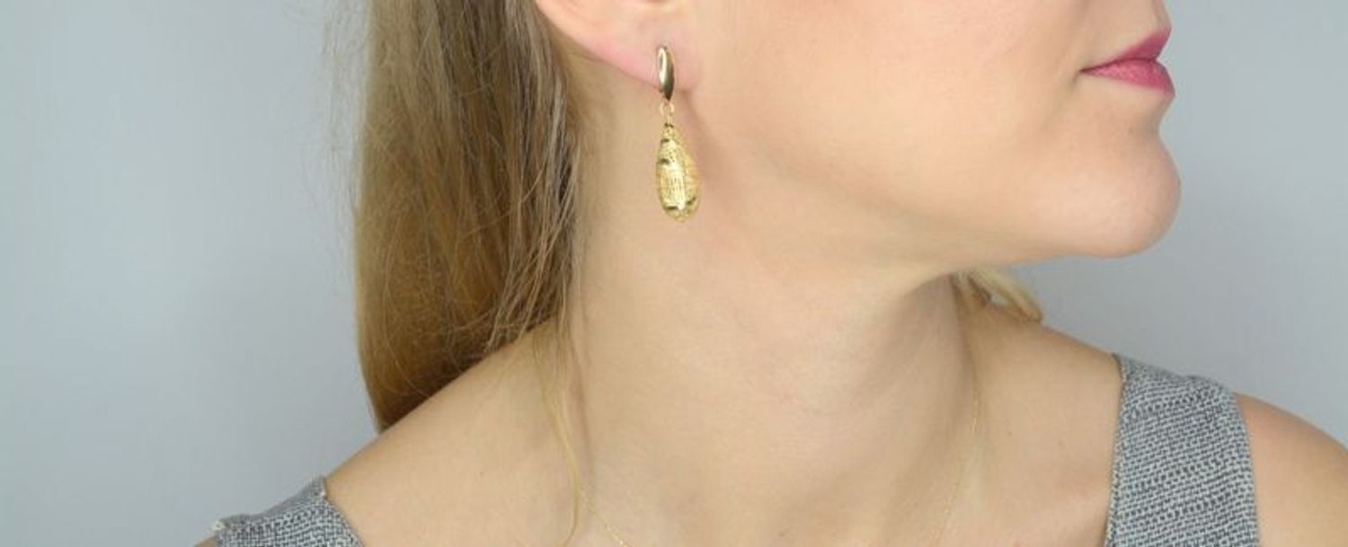 Złote kolczyki 585 ażurowe błyszczące sople DIA-KLC-1416-585.jpg