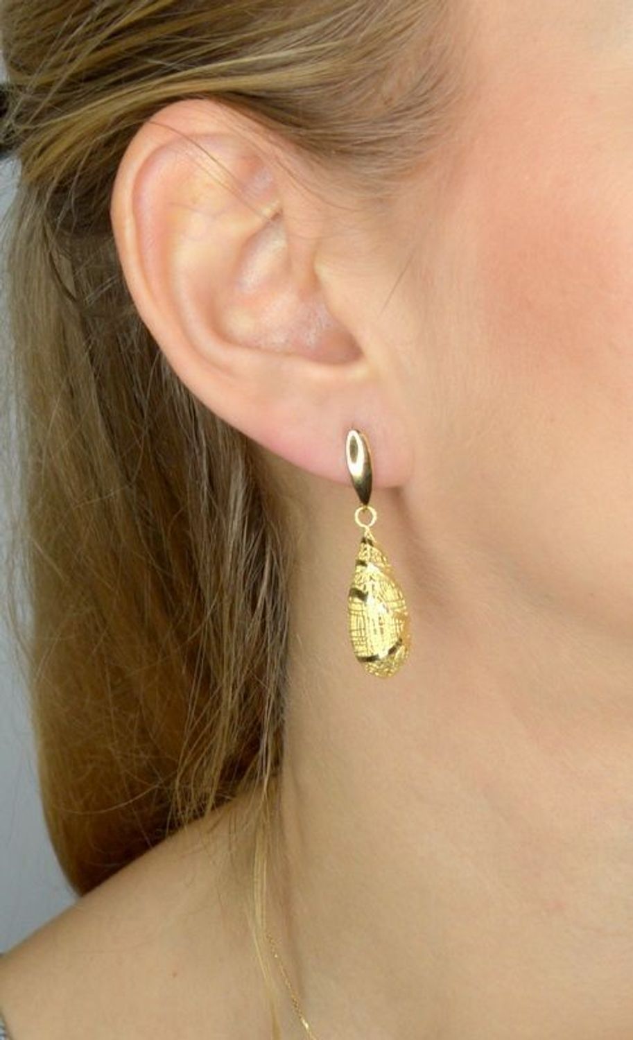 Złote kolczyki 585 ażurowe błyszczące sople DIA-KLC-1416-585.jpg